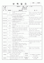 [보육실습/보육일지]보육실습일지/영유아보육일지/아동보육일지 24페이지