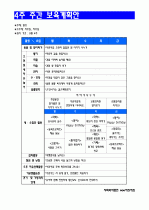 [어린이집/유치원]주간보육(교육)계획안 4페이지