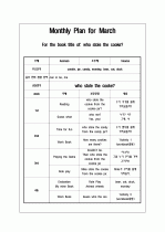 5세 3월 월간 보육계획안(월간 보육계획안) 4페이지