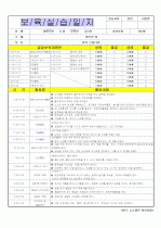 어린이집 보육실습일지/보육일지/영유아 보육일지/일일보육일지-4월 10페이지