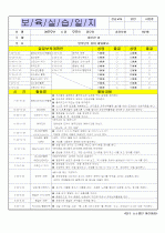 어린이집 보육실습일지/보육일지/영유아 보육일지/일일보육일지-4월 16페이지