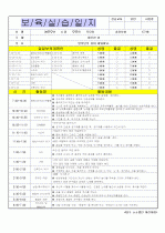 어린이집 보육실습일지/보육일지/영유아 보육일지/일일보육일지-4월 19페이지