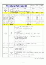 (어린이집)보육실습일지/보육일지/영유아 보육일지-4월 4주차  1페이지