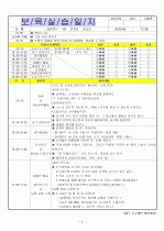 (어린이집)보육실습일지/보육일지/영유아 보육일지-4월 5주차  3페이지