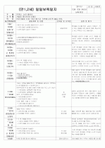 ★★★★★[2011년 12월][완벽평가인증] 어린이집 일일보육일지 15페이지