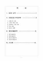 [SK경영전략] SK 미래사업 투자전략과 해외진출전략 보고서 2페이지