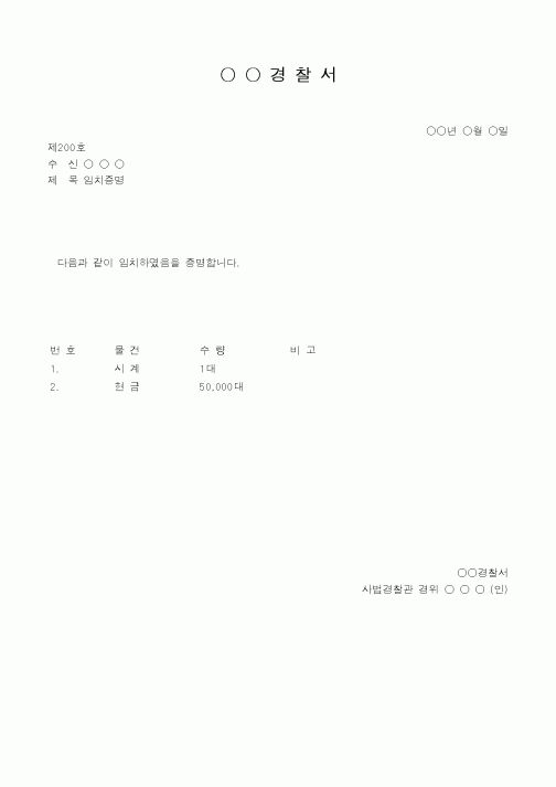(경찰청)경찰서