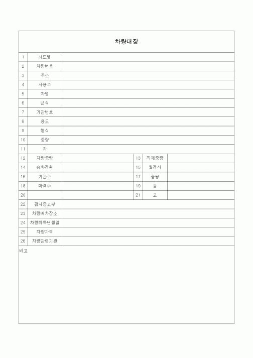 (총무)차량대장2