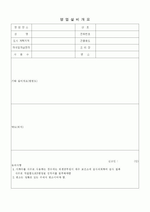 (판매/영업)영업설개요소성