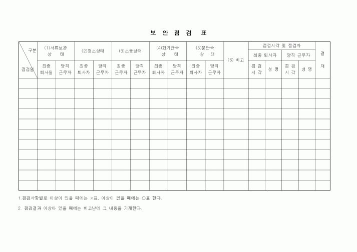(총무)보안점검표3