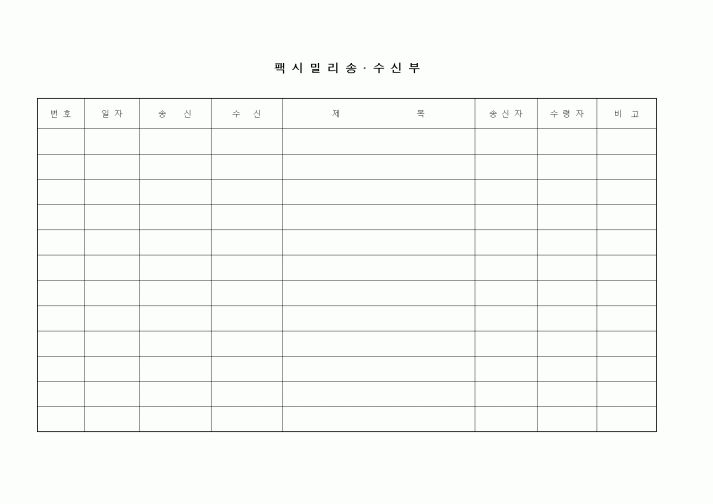 (총무)팩시밀리송.수신부