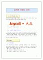 중국시장에서의 삼성 Anycall(에니콜) 명품전략 12페이지