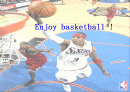 [영어레포트] Enjoy basketball ! (농구소개) 1페이지