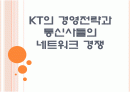 [KT]KT의 경영전략과 통신사들의 네트워크 경쟁 PPT자료 1페이지