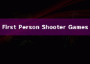 First Person Shooter Games (FPS게임 역사,  서든어택 성공요인, FPS게임 교체시기 분석자료) 1페이지