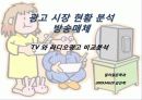 광고 시장 현황 분석 방송매체 TV 와 라디오광고 비교분석 1페이지