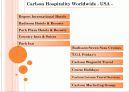 국제호텔산업론 - Carlson Hospitality Worldwide . USA –  4페이지