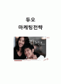 듀오 DUO 마케팅 SWOT,STP,4P전략분석과 듀오 브랜드분석및 듀오 CRM분석 1페이지