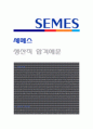 SEMES 세메스 (생산직) 자기소개서 합격예문, 세메스 자소서, 세메스 자기소개서 1페이지