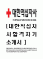 [대한적십자사-최신공채합격자기소개서] 지원동기, 봉사활동 경력, 학창생활, 장/단점 - 대한적십자사 주요활동, 전략, 예상 면접 기출문제 포함 1페이지