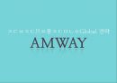 암웨이(AMWAY) 해외진출 글로벌전략과 암웨이 마케팅성공요인분석 및 암웨이 기업분석과 향후 나아가야할 방향.PPT자료 1페이지