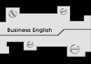 Business English (비즈니스 영어).PPT자료 1페이지