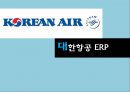 대한항공 ERP-대한항공 기업분석,대한항공 EPR의 장점 및 한계점,브랜드마케팅,서비스마케팅,글로벌경영,사례분석,swot,stp,4p 1페이지