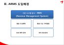 아시아나 항공 / ARMS (기업소개, ARMS의 도입 및 구축, ARMS의 기능 및 효과, 경쟁사 분석 및 차이점).pptx 5페이지