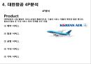 [마케팅 커뮤니케이션] 대한항공 (大韓航空 / Korean Air) 기업분석- 대한항공 경쟁사분석, 4P분석, STP분석, 마케팅분석.pptx 10페이지