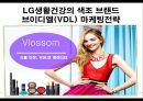 LG생활건강의 색조 브랜드 브이디엘(VDL) 마케팅전략 1페이지