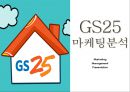 [GS25 마케팅 PPT] GS25 성공요인과 편의점시장분석및 GS25 SWOT분석과 마케팅전략분석및 GS25 미래방향제시 1페이지