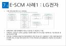 SCM의 의의E-SCM의 특징E-SCM의 성공요인E-SCM 실행전략E-SCM의 향후 전망SCM의 중요성수직적 가치사슬 17페이지